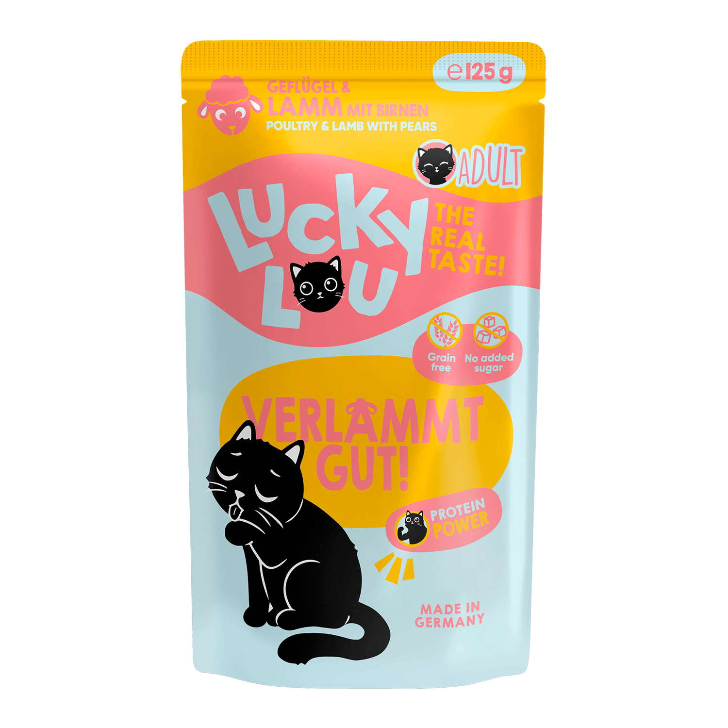 Lucky Lou® Lifestage Adult Geflügel & Lamm 125g