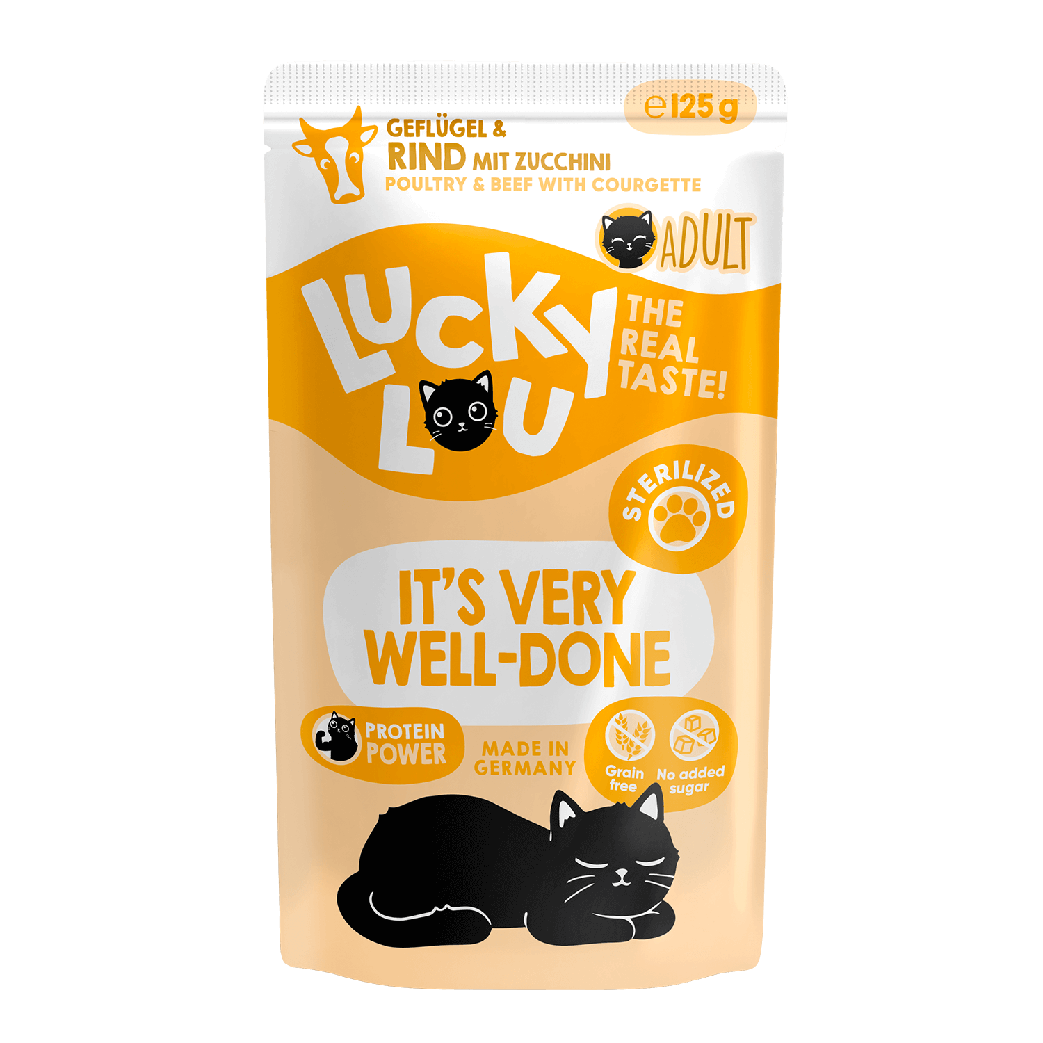 Lucky Lou® Lifestage Sterilized Geflügel & Rind 125g