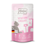 MjAMjAM Quetschie saftiges Huhn und Wildlachs 125g