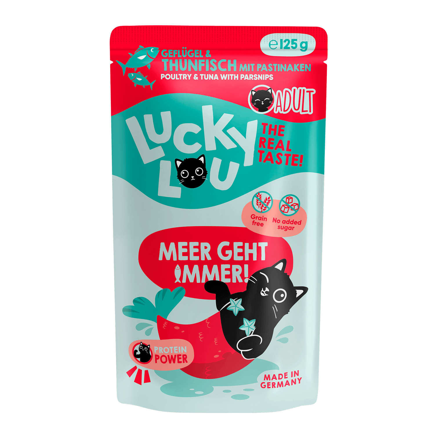 Lucky Lou® Lifestage Adult Geflügel & Thunfisch 125g