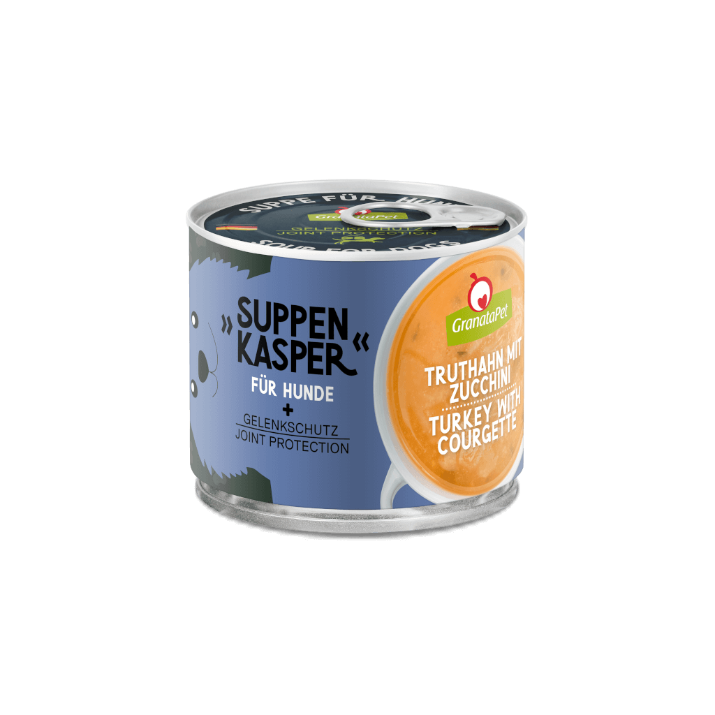 Granatapet Suppenkasper Truthahn mit Zucchini 140g