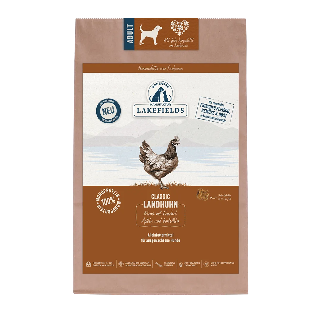 Lakefields Menü Huhn