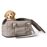 Hunter 2-in-1 Hunde-Tragetasche und Decke Seoul 45 x 22 x 24 cm, greige