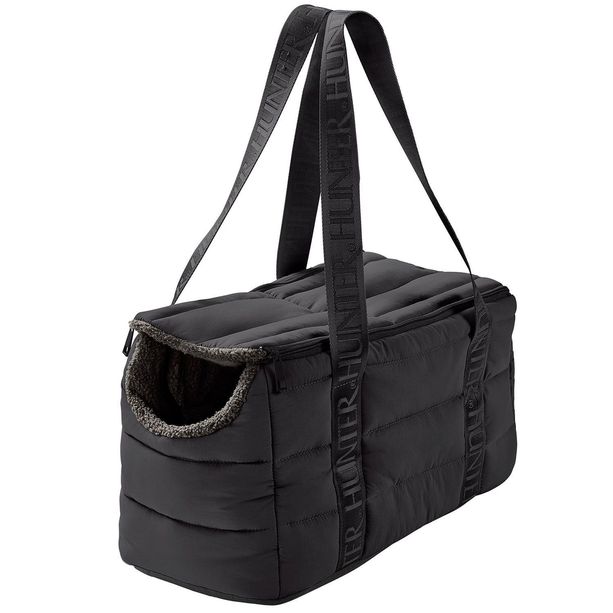 Hunter 2-in-1 Hunde-Tragetasche und Decke Seoul 45 x 22 x 24 cm, schwarz