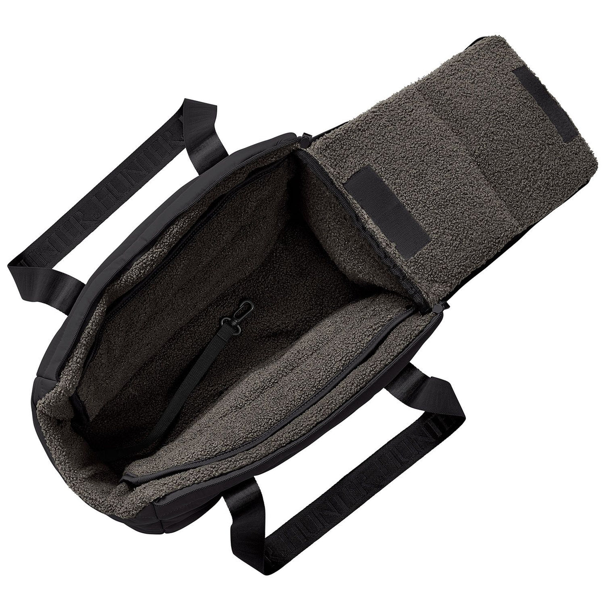 Hunter 2-in-1 Hunde-Tragetasche und Decke Seoul 45 x 22 x 24 cm, schwarz