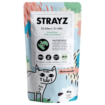 Strayz Lachs & Brokkoli 85g