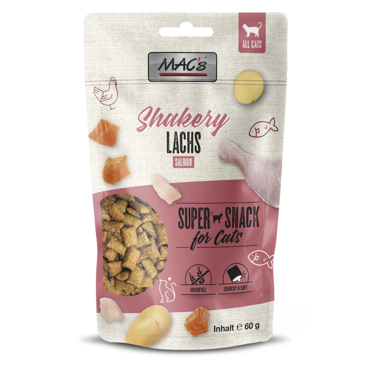 MAC's Cat Shakery Snacks Lachs