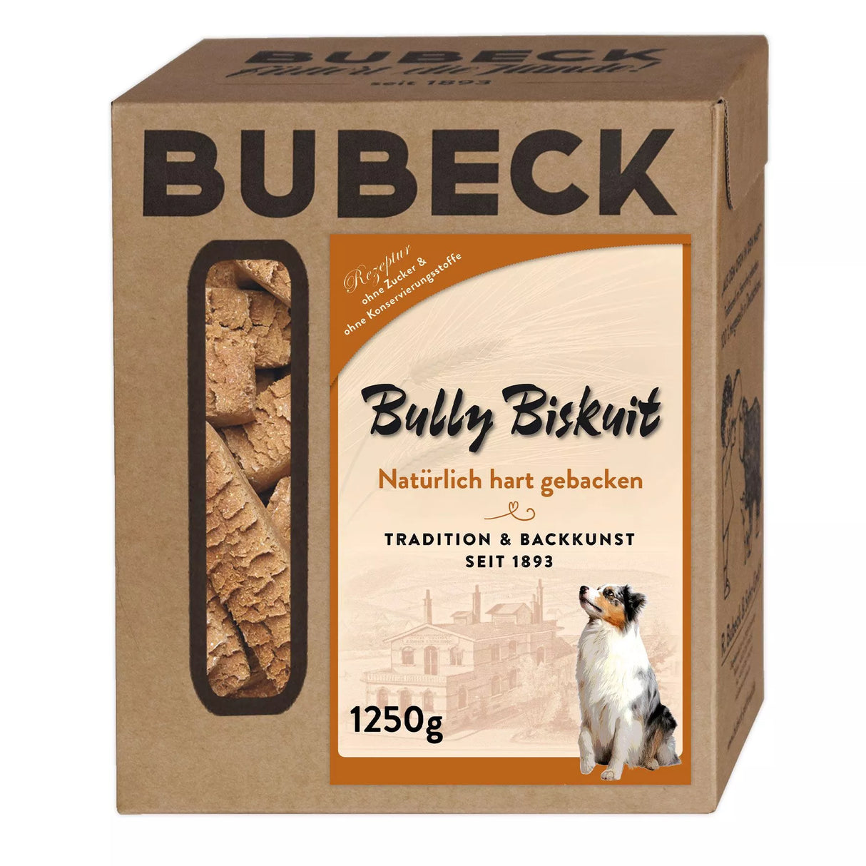 Bubeck Bully Biskuit 1250g | Hundekuchen