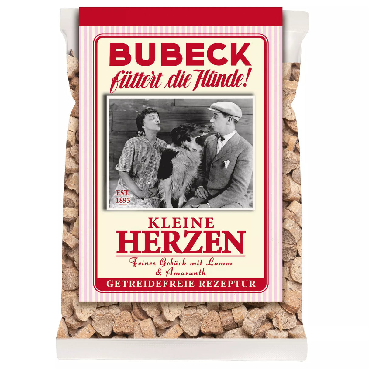 Bubeck Kleine Herzen 210g | getreidefreie Hundekuchen