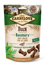 Carnilove Dog - Soft Snack Ente mit Rosmarin 200 g