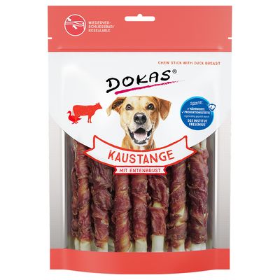Dokas Dog Snack Kaustange mit Entenbrust 200g