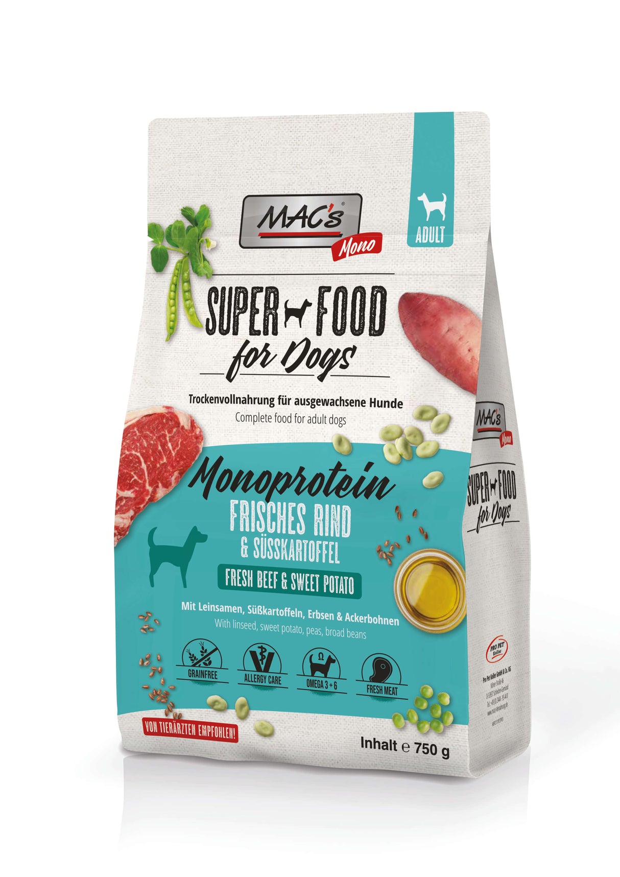 MAC's Dog Mono frisches Rind 750g