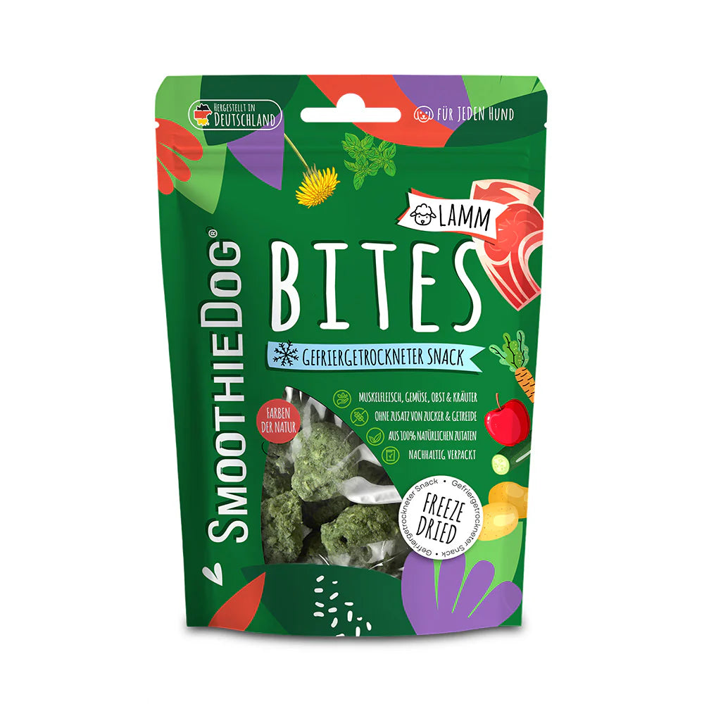 Smoothie Dog Bites Lamm