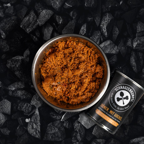 Schnauzenkumpel Döner. Mit Gockel.