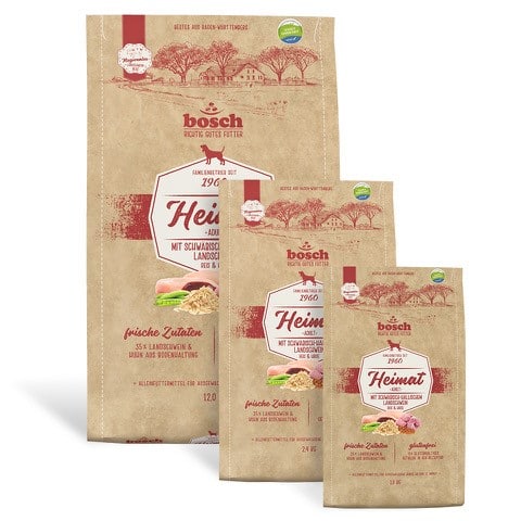 Bosch Heimat Adult mit frischem Schwäbisch-Hällischem Landschwein