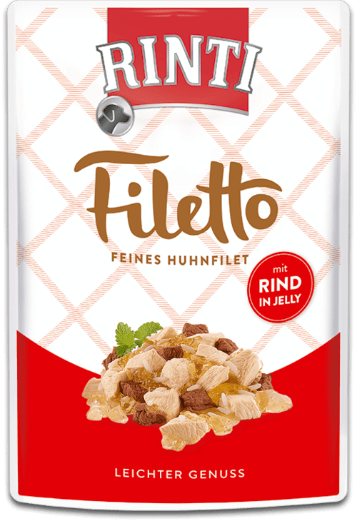 Rinti Filetto Huhnfilet mit Rind Frischebeutel