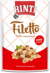 Rinti Filetto Huhnfilet mit Rind Frischebeutel
