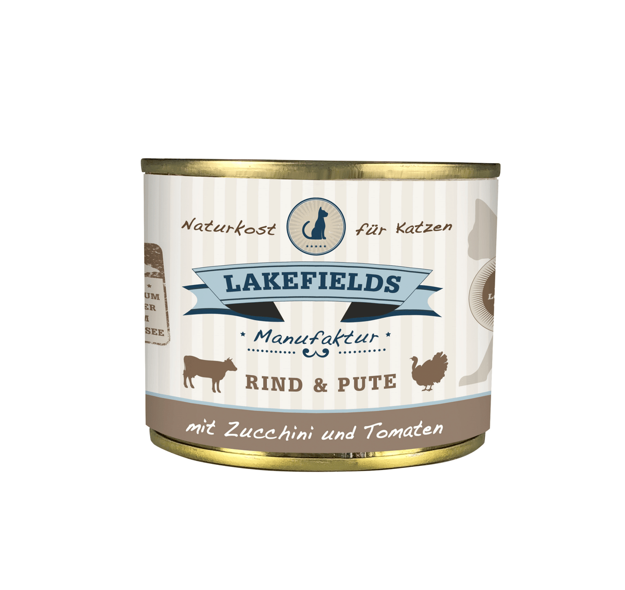 Lakefields Katze Dose Rind & Pute