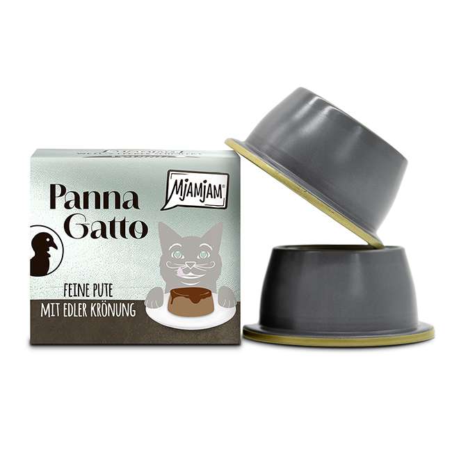 MjAMjAM - Panna Gatto - feine Pute mit edler Krönung