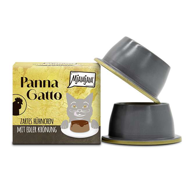 MjAMjAM - Panna Gatto - zartes Hühnchen mit edler Krönung