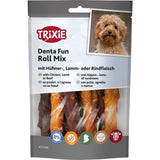 Denta Fun Roll Mix mit Hühner-, Lamm- oder Rindfleisch