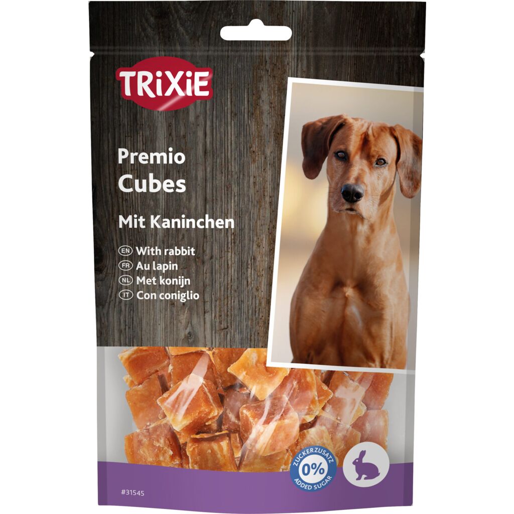 Premio Cubes mit Kaninchen
