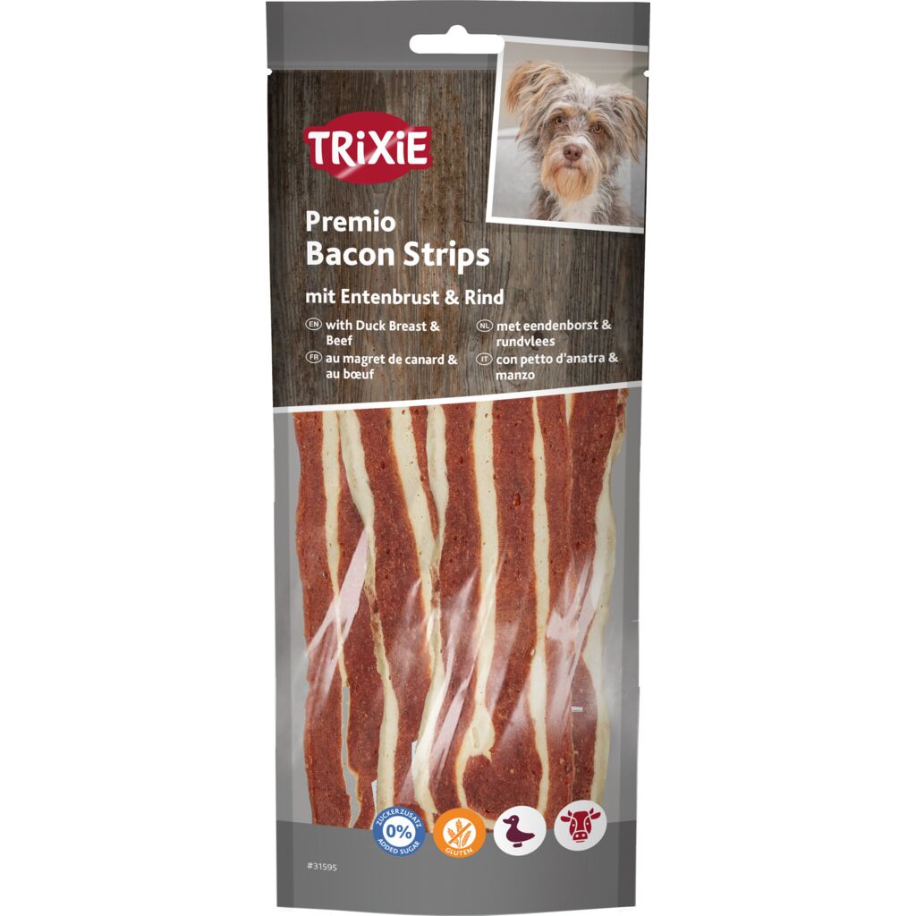 Premio Bacon Strips mit Entenbrust & Rind