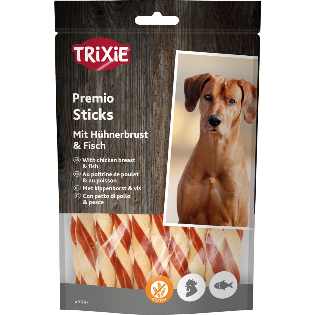 Premio Sticks mit Hühnerbrust und Fisch