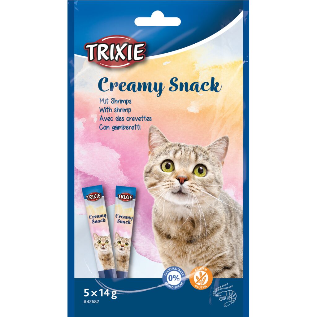 Creamy Snacks mit Shrimps