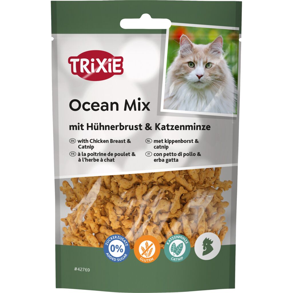 Ocean Mix mit Hühnerbrust & Katzenminze