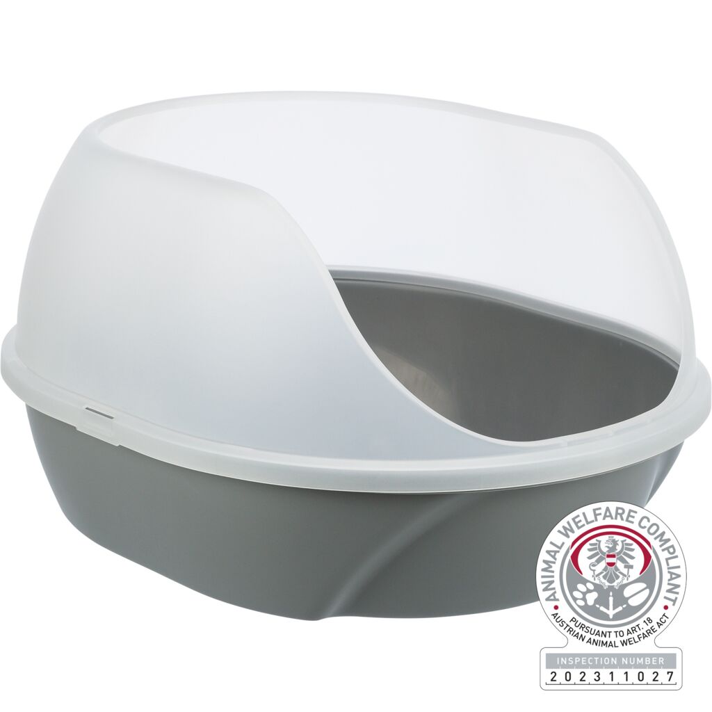 Katzentoilette Simao, hoher Rand