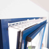 Schutzgitter für Fenster, oben/unten, ausziehbar
