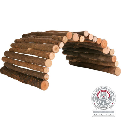 Brücke, flexibel, Meerschweinchen, Rindenholz