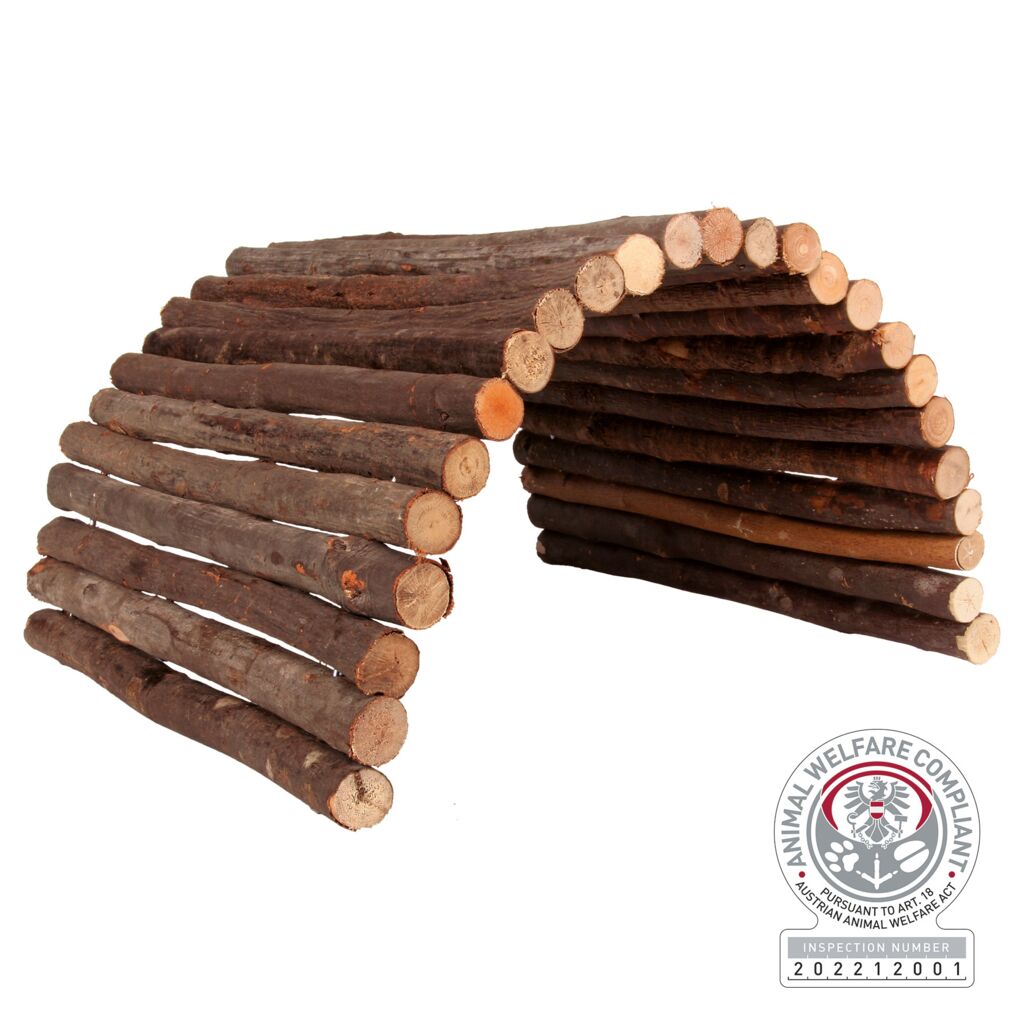 Brücke, flexibel, Kaninchen, Rindenholz