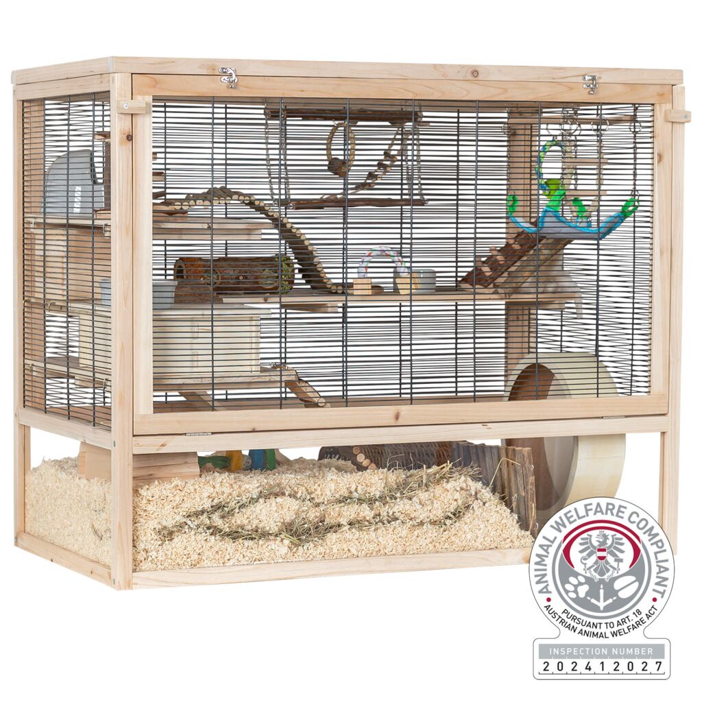 Nagerheim, Mäuse, Holz