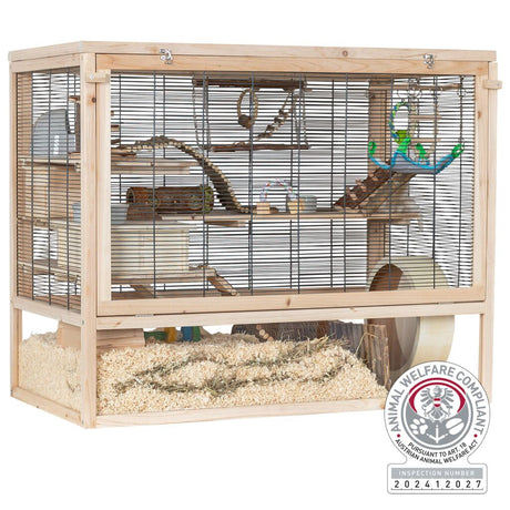 Nagerheim, Mäuse, Holz