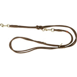 Pure V-Leine, rundgenäht, Leder