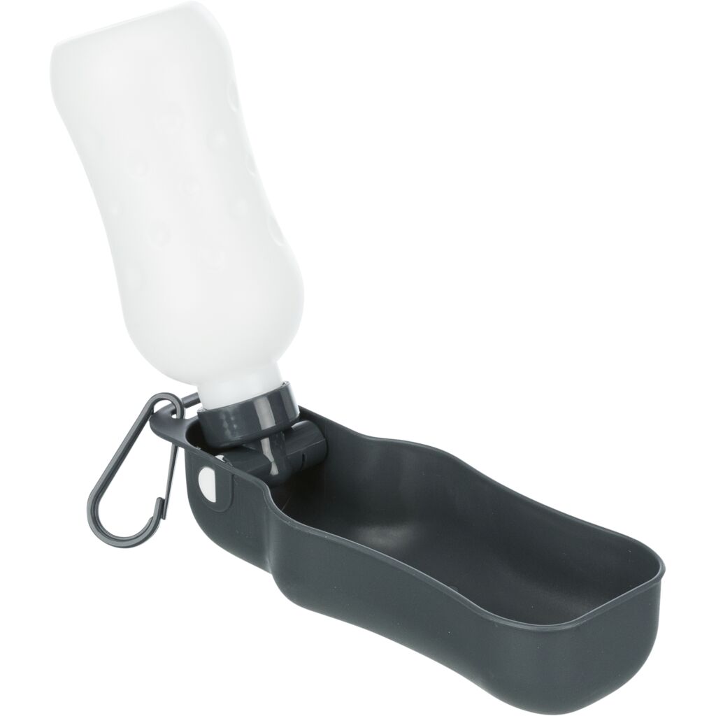 Flasche mit Trinknapf, Kunststoff