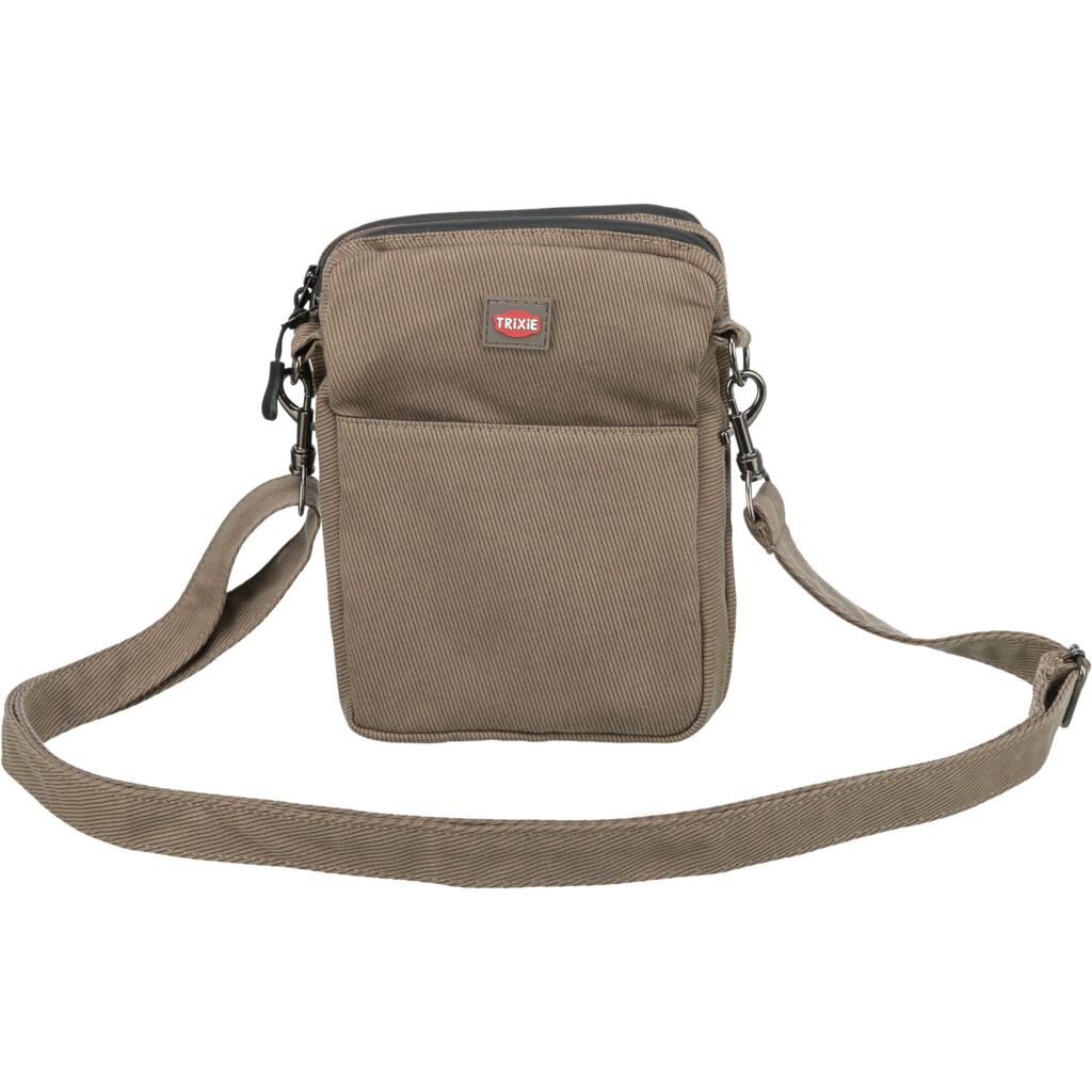 Snack-Tasche Cord-Optik,  Polyester