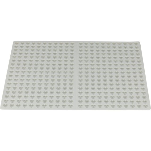 Backmatte mit Herzen, Silikon