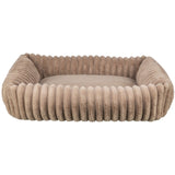 Bett Lonni, Cordplüsch, eckig