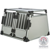 Transportbox, doppelt, Aluminium