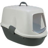 Katzentoilette Berto Top, mit Haube,Trennsystem