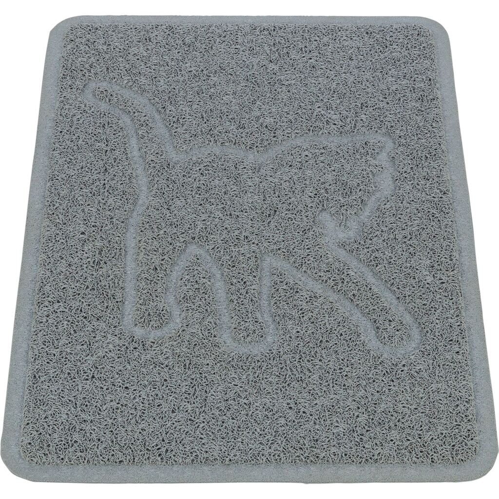 Vorleger für Katzentoiletten, Katzensilouette, PVC