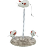 Mäuse auf Spiralfedern, Plüsch, Katzenminze