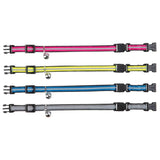 Katzenhalsband mit 2 Verschlüssen, reflektierend