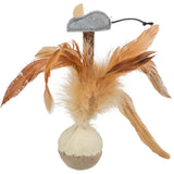 Steh-auf-Federball mit Maus/Microchip, Plüsch