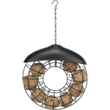 Meisenknödelhalter/Dach, rund, 8 Knödel, Metall