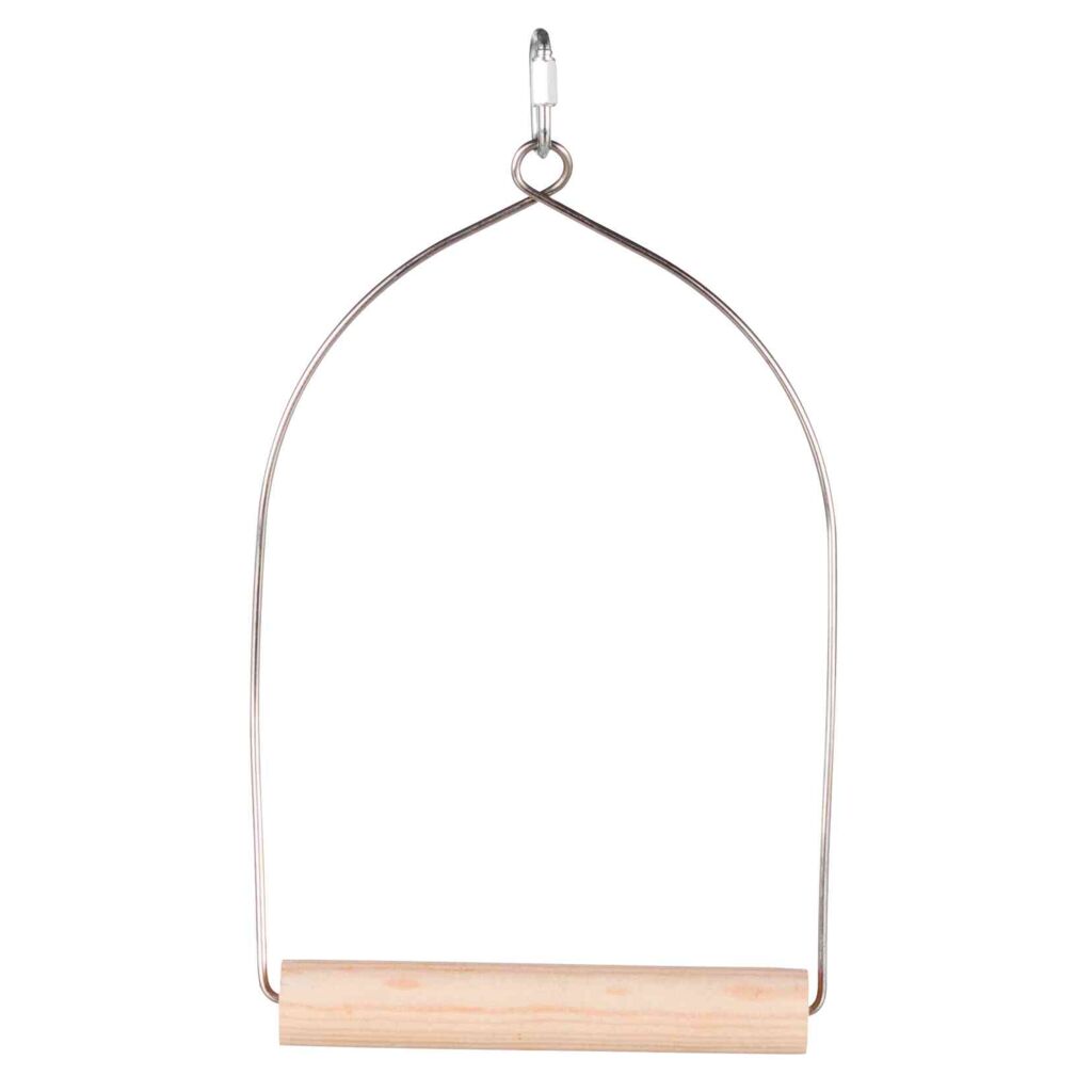 Bogenschaukel, Draht/Holz