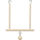 Trapezschaukel mit Holzkugel, Holz